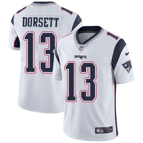 Nike Men & Women & Youth Patriots 13 Phillip Dorsett White NFL Vapor Untouchable Limited Jersey,We sell and wholesale Nike Men & Women & Youth Patriots 13 Phillip Dorsett White NFL Vapor Untouchable Limited Jersey on line form chian!